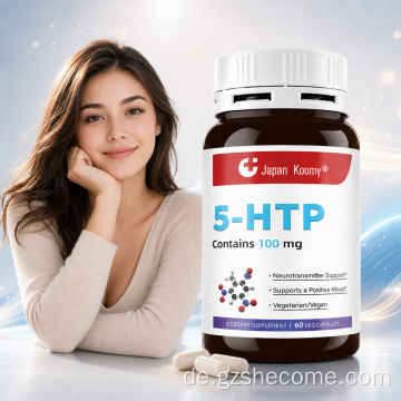 Shecome 5-HTP steigert die ruhige, entspannte Stimmung in Kapseln